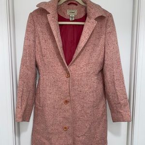 Vintage LLBean Pink Peacoat